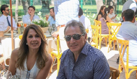  Moni Monroy y Ricardo Abud.