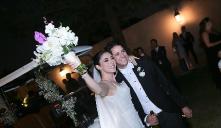  Isabella Zollino y Mauricio Martínez.