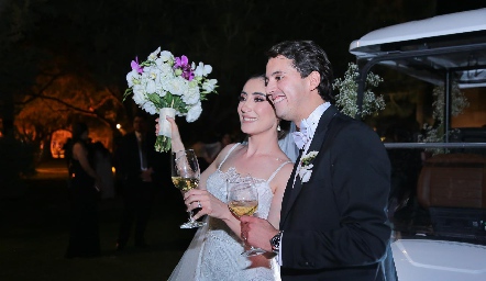 Isabella Zollino y Mauricio Martínez.