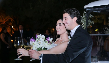  Isabella Zollino y Mauricio Martínez.