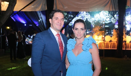  René Pierdant y Rocío Muriel.