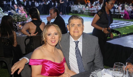  Anabel Pechir y Jorge Lozano.