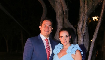  René Pierdant y Rocío Muriel.