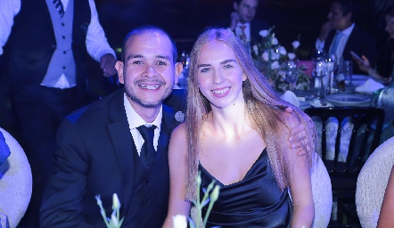  Carlos Buendía y Wendoline García.