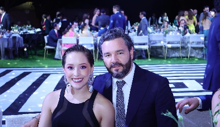 Laura Bravo y Luis Alberto Mahbub.