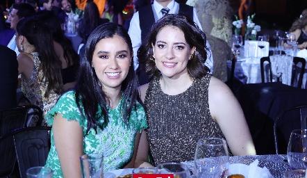  Ale Mata y Daniela Gutiérrez.