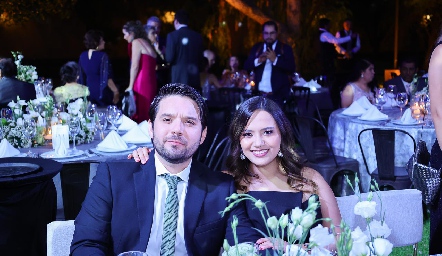  Jorge Chacón y Samantha Pérez.