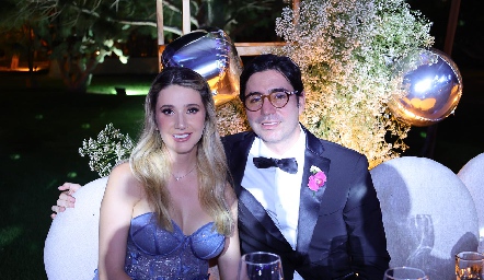  Elena Pérez y Mauricio Zollino.