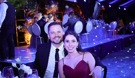  Juan Autrique y Paola Córdova.