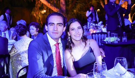  Mauricio Sánchez y Daniela Mauricio.