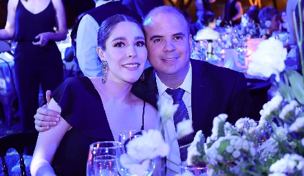 Lorena de la Parra y Ernesto Aguilera.