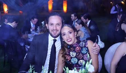   Eduardo Zepeda y Paola Ascanio.