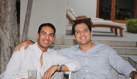  Jaime Rosales y Toño Herrera.