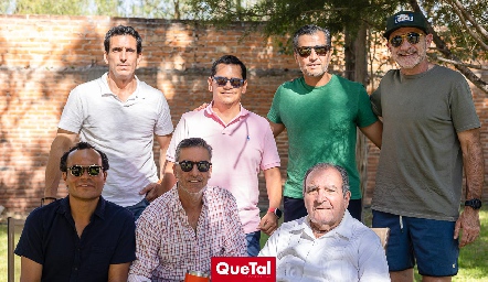  Javier Fernández, Checo Quibrera, Carlos de los Santos, Juan Carlos Abaroa, Miguel Fernández, Marcelo Galán y Carlos Abaroa.