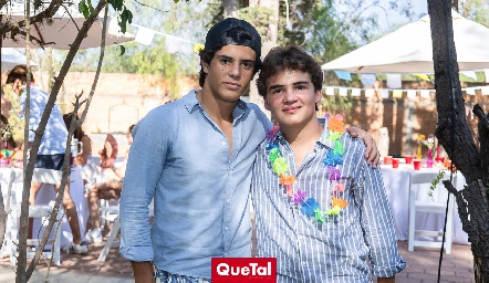  Marcelo Lozano y Álvaro Gómez.