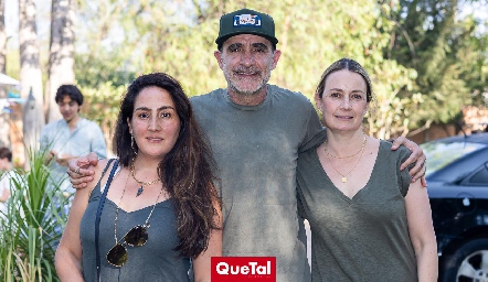  Lorena Ortiz, Juan Carlos Abaroa y Gaby Artolózaga.