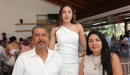  Gerardo Hernández, Ximena Hernández y Araceli Vázquez.