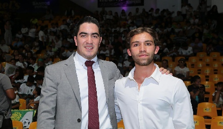  Chente Azcona y Daniel Carreras.