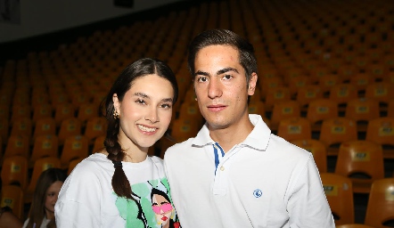  Camila Garza y Juan Azcona.