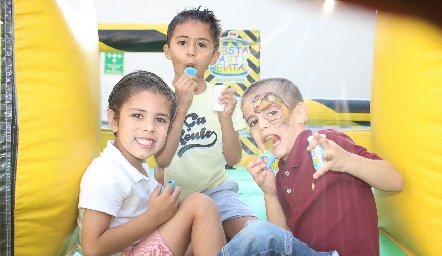  Paulo, Gonzalo y Tiago.