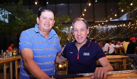 Jesús del Castillo y David Garrigos.