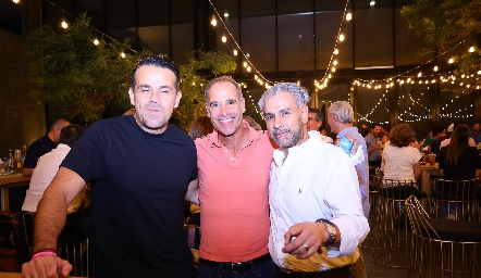  Jose Juan Castanedo, Alberto Celis y Ulises Jasso.