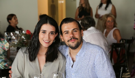  María Fernanda Cortés y Joaquín Barrera.