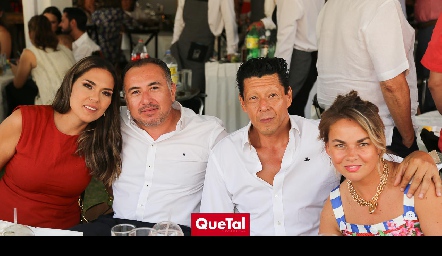  Pilar Allende, Christian Barbosa, Gabriel Zárate y Monserrat Torres.
