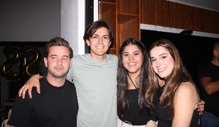  Félix Andrés, Mauricio Lomelí, Ana Fonte y Montse Humara.