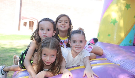  María Julia, Julia, Ana Sofi y María.