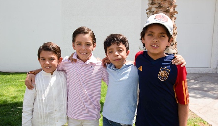  Juan Carlos Feres, Iñaki Ortiz, Patricio Risul y Santiago Toranzo.