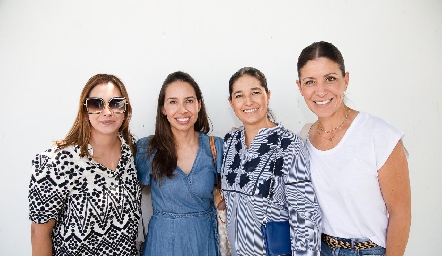  Alejandra Rodríguez, Paty Martell, Martha Morales y Mari Fer Bernal.