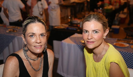  Anuschka Meade y Francine Coulon.