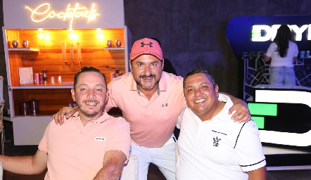  Alberto Ochoa, Iván Torres y Heriberto Guzmán.