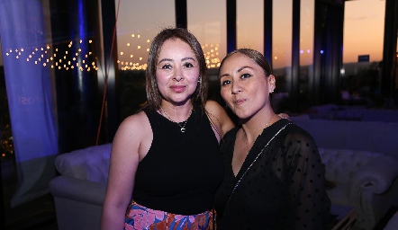  Angélica de la Fuente y Patricia Acevedo.