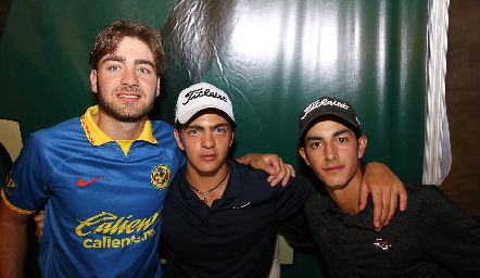  Félix Feres, Omar Feres y Emiliano Delsol.