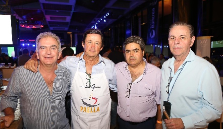  José, Carlos López, Paco Leos y Miguel Valladares.