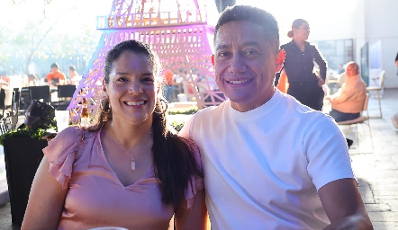  Alberto Alfonso y Tania Meza.