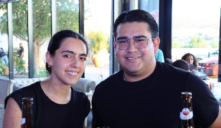  Sara Cansino y Miguel Ortiz.