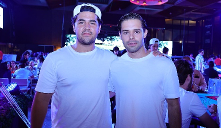  Fernando Abaroa y Guillermo de Alba.