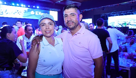  Alessia Mendoza e Israel García.