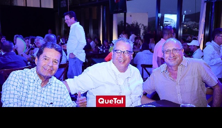  Gerardo Rodríguez, Luis Miguel Sánchez y Humberto Castillo.