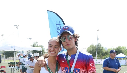  Alexa Heinze y Juan Pablo Ruiz.