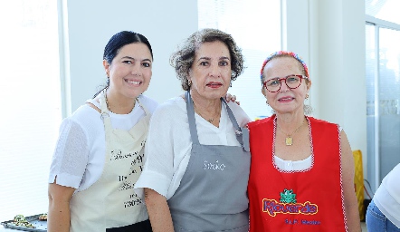  Christiane Esper, Socko Ortiz y Nena Dávila.