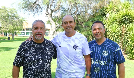  Chavo Espinosa, Fernando Espinosa y Jaime Delsol.