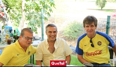  Polo Ruiz, Joselo Reverte y Carlos Julián.