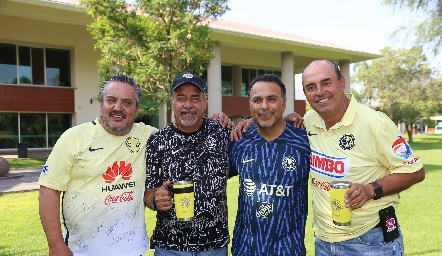 Manuel Ascanio, Chavo Espinosa, Jaime Delsol y Fernando Pérez.