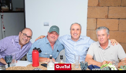  Eduardo Nieto, Che Hernández, Alejandro Navarro y Jorge Gómez.
