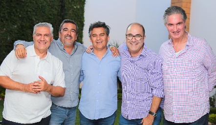  Puros Compadres Juan Manuel Piñero, Gerardo Galván, Manuel Zacarías, Eduardo Nieto y Andrés Bárcena.
