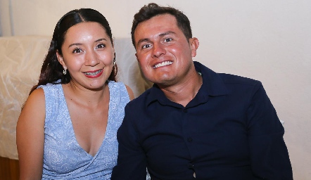  Jacqueline Rocha y Alfredo Posadas.